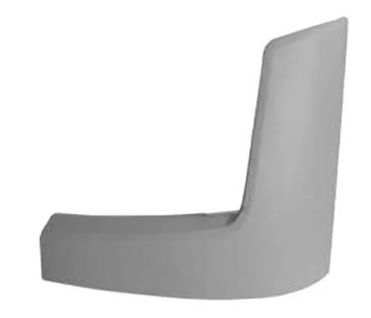 Deflector derecho para Volkswagen 23B853118 23B853117